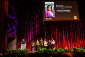 Key To The City Presentation To Annie Bynoe N 0557